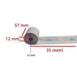 ROTOLI TERMICI 57X30mt per Cassa - Blister 10pz